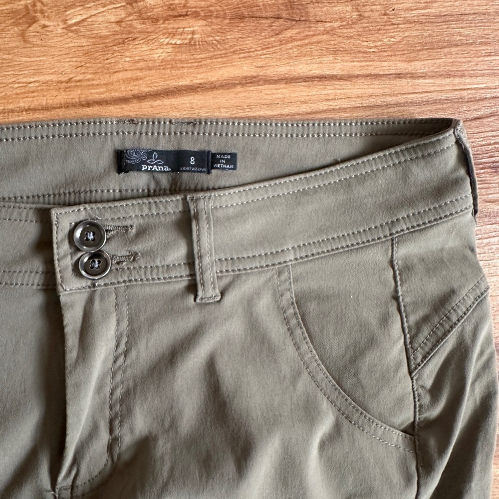 Prana Women’s Halle Straight Pant - Size 8 Short- Slate Green - Picture 8 of 9
